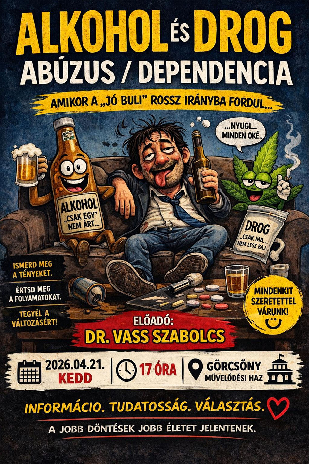 alkohol es drog